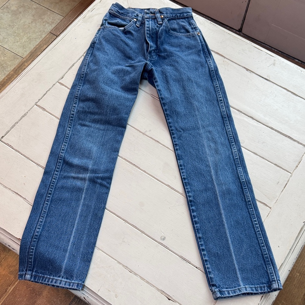 Wrangler Women's Straight Leg Blue Jeans